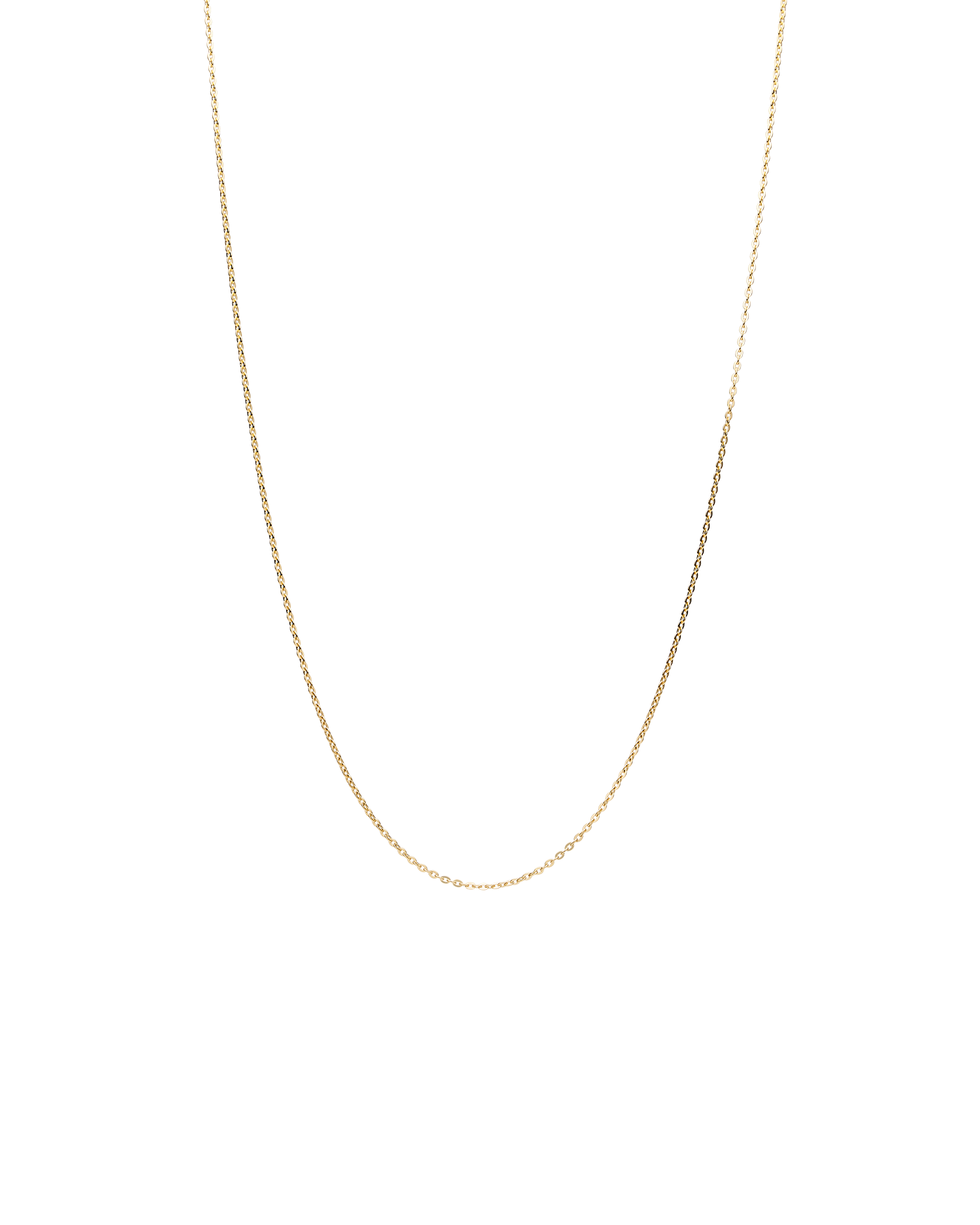 Fine Mirror Trace Chain | Yellow Gold 2