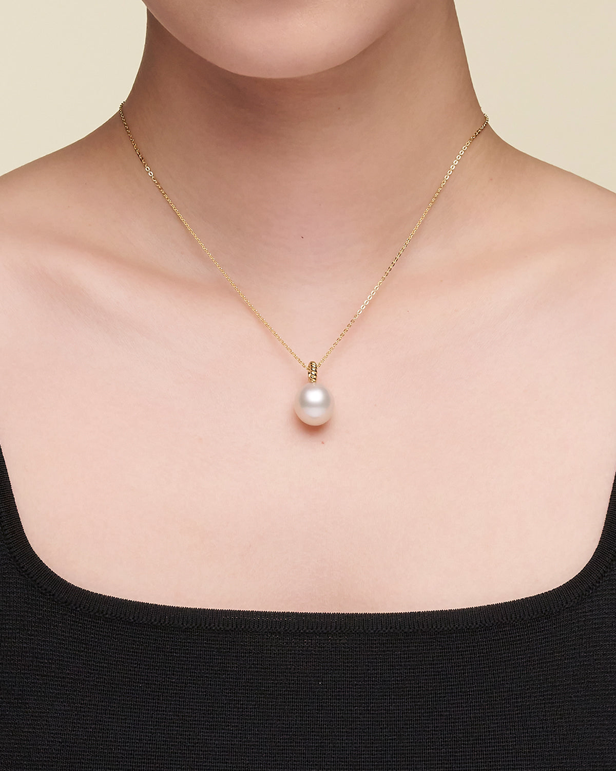 Dive Rope Pendant YG On Body B20P11YPD13