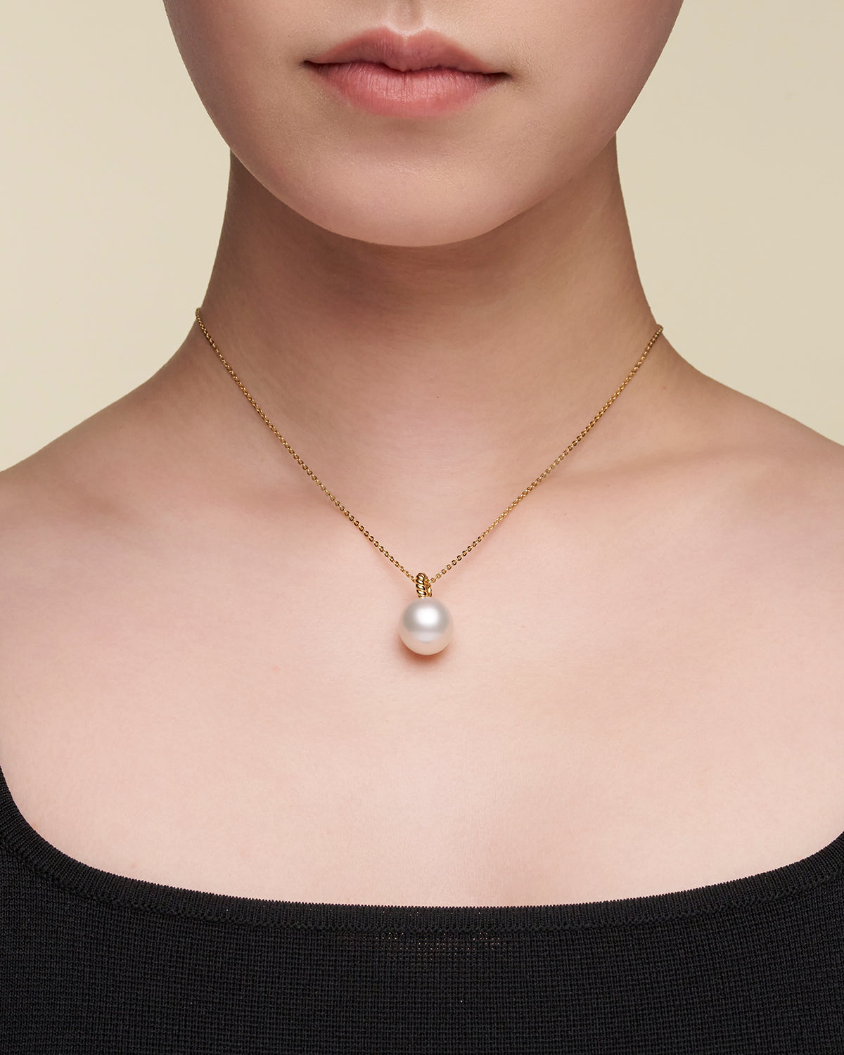 Dive Rope Pendant YG On Body B20P11YPD13