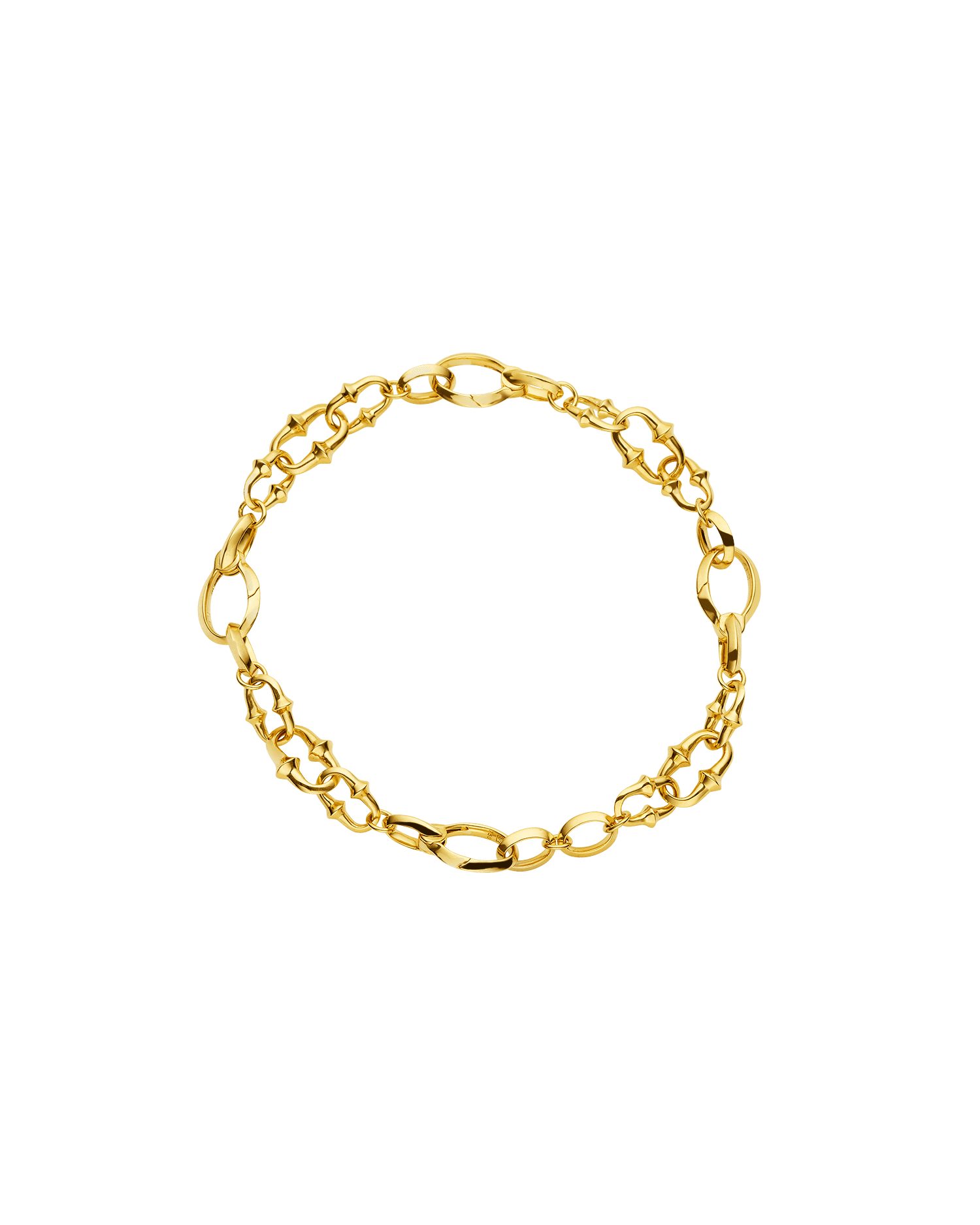 Pointless Journey　CHAIN BRACELET - GOLD pointless journey CHAIN BRACELET GOLD Dainty Chain Bracelet - Gold
