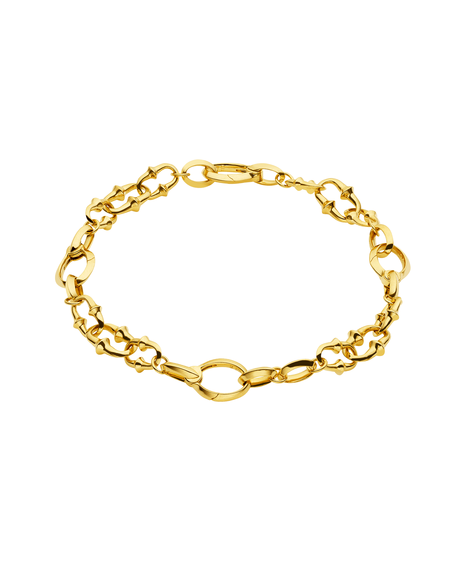 Dive Chain Bracelet Yellow Gold D21B01Y 02