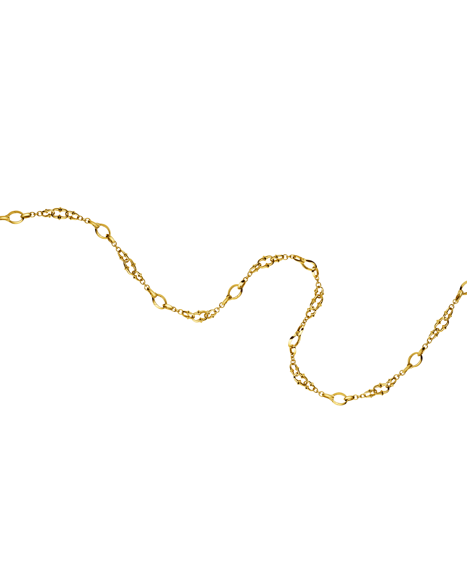 Dive Chain Necklace Yellow Gold D21N01Y