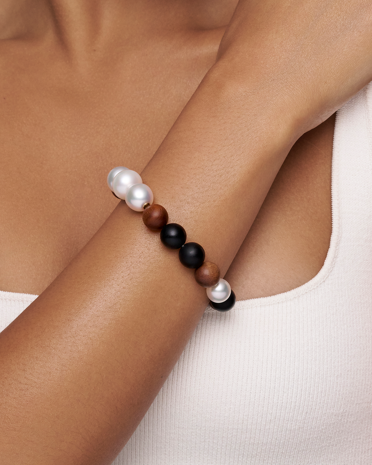 Kimberley Dusk Pearl Bracelet On Body csrb30dmx