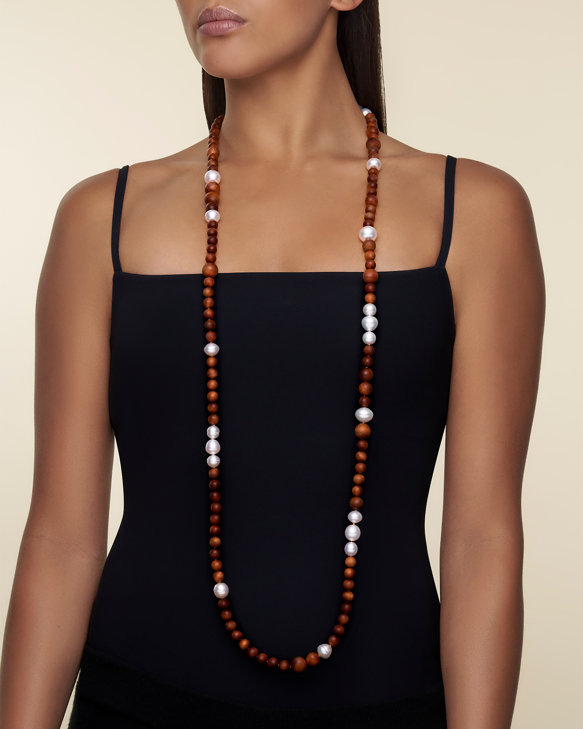 Kimberley Dusk Rope Pearl Necklace DCSRR30DMX