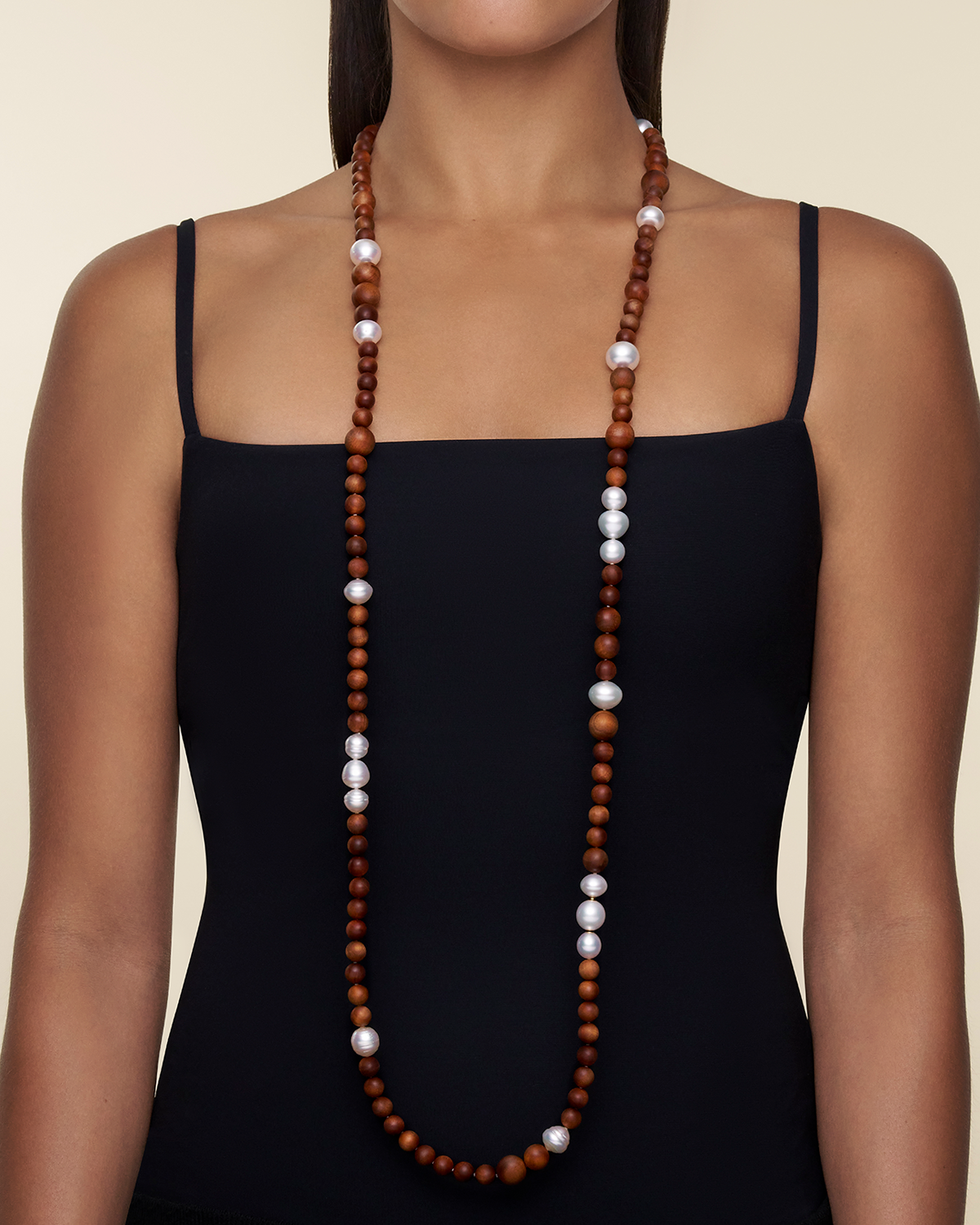 Kimberley Dusk Rope Pearl Necklace DCSRR30DMX