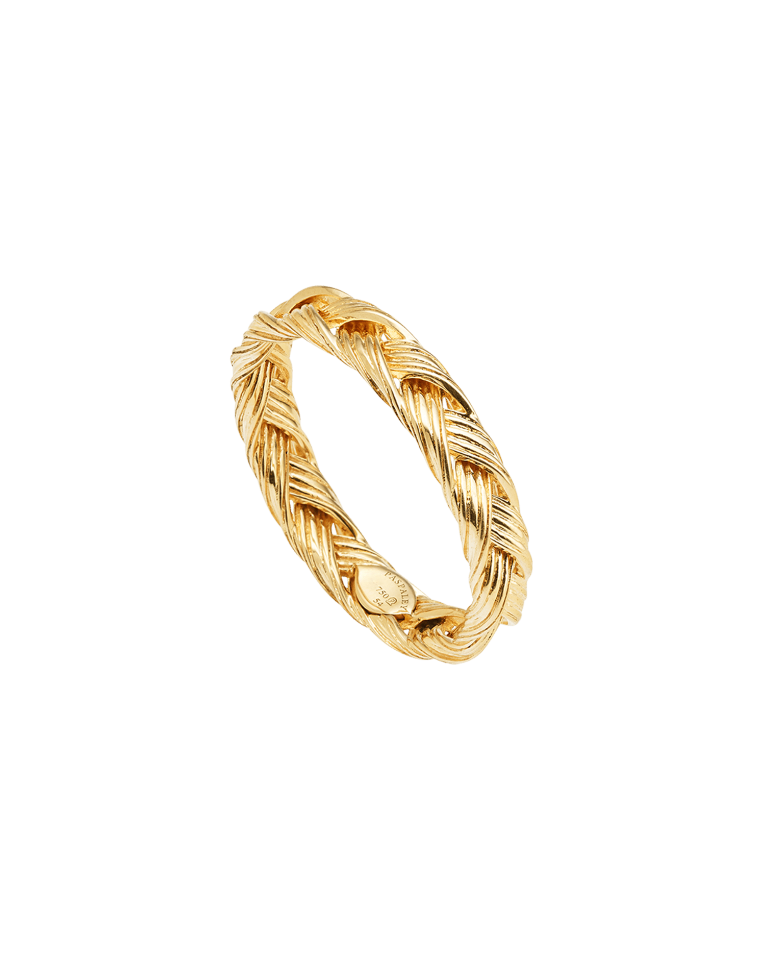 Pandanus Weave Ring | Yellow Gold
