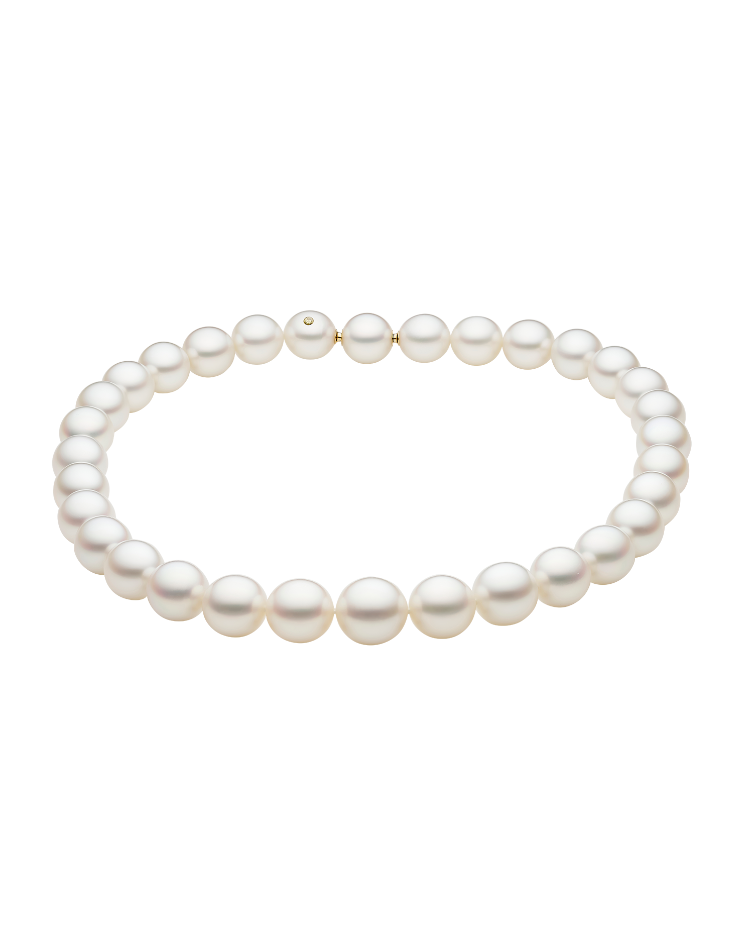 Paspaley Strand Of The Harvest Pearl Necklace 12-14mm Oval SCPO1214071