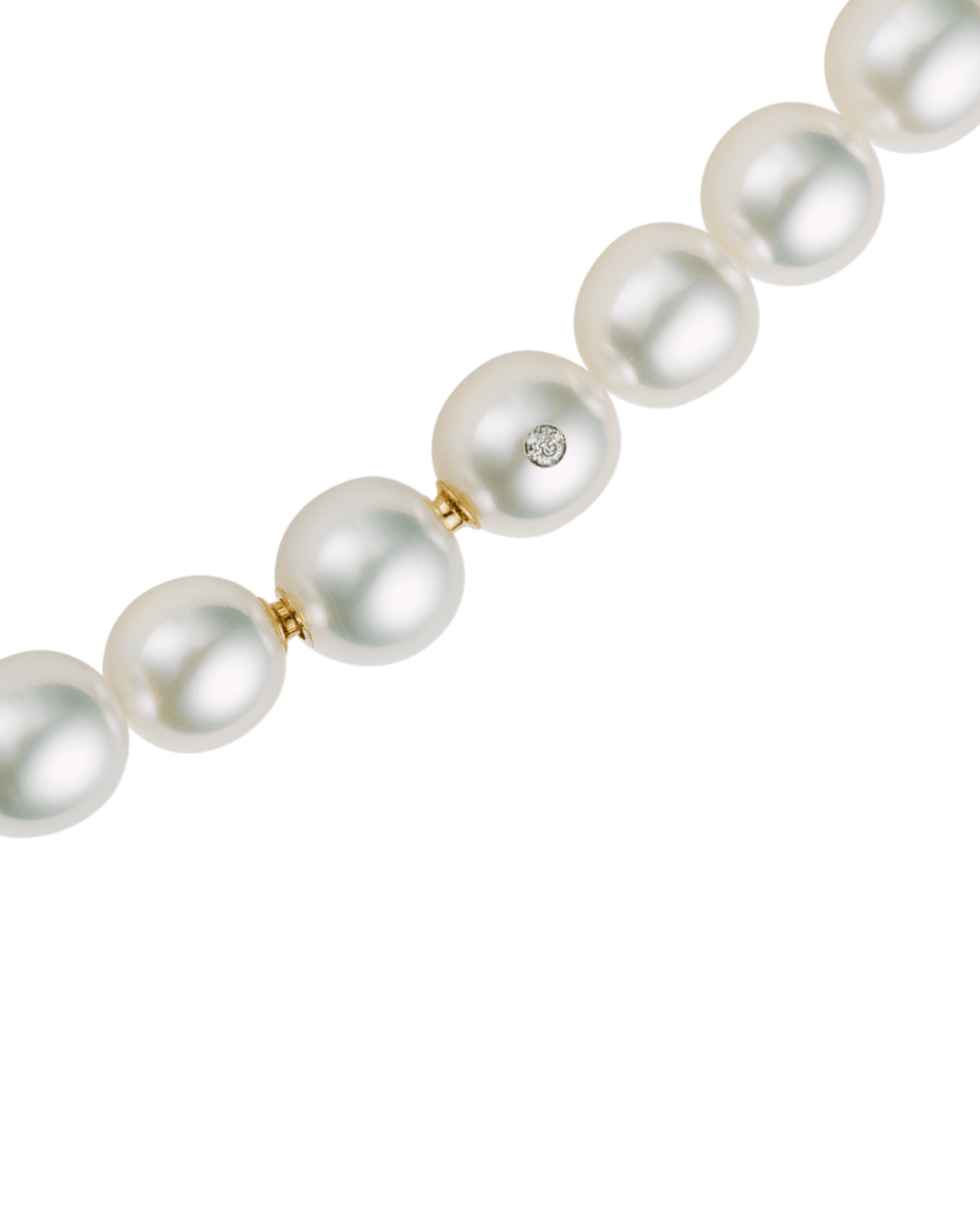 Paspaley Oval Pearl Strand Necklace 12-14mm SCPO1214051 3