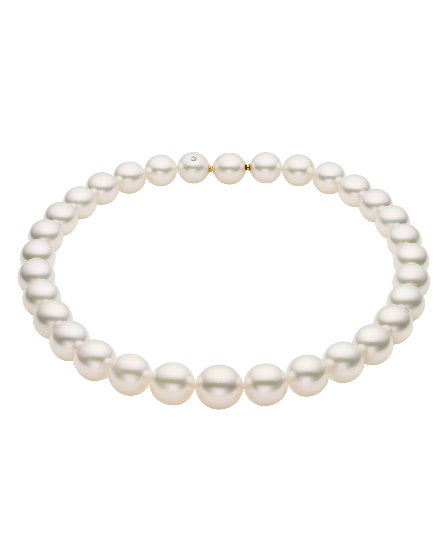 Paspaley Oval Pearl Strand Necklace 12-14mm SCPO1214051 2