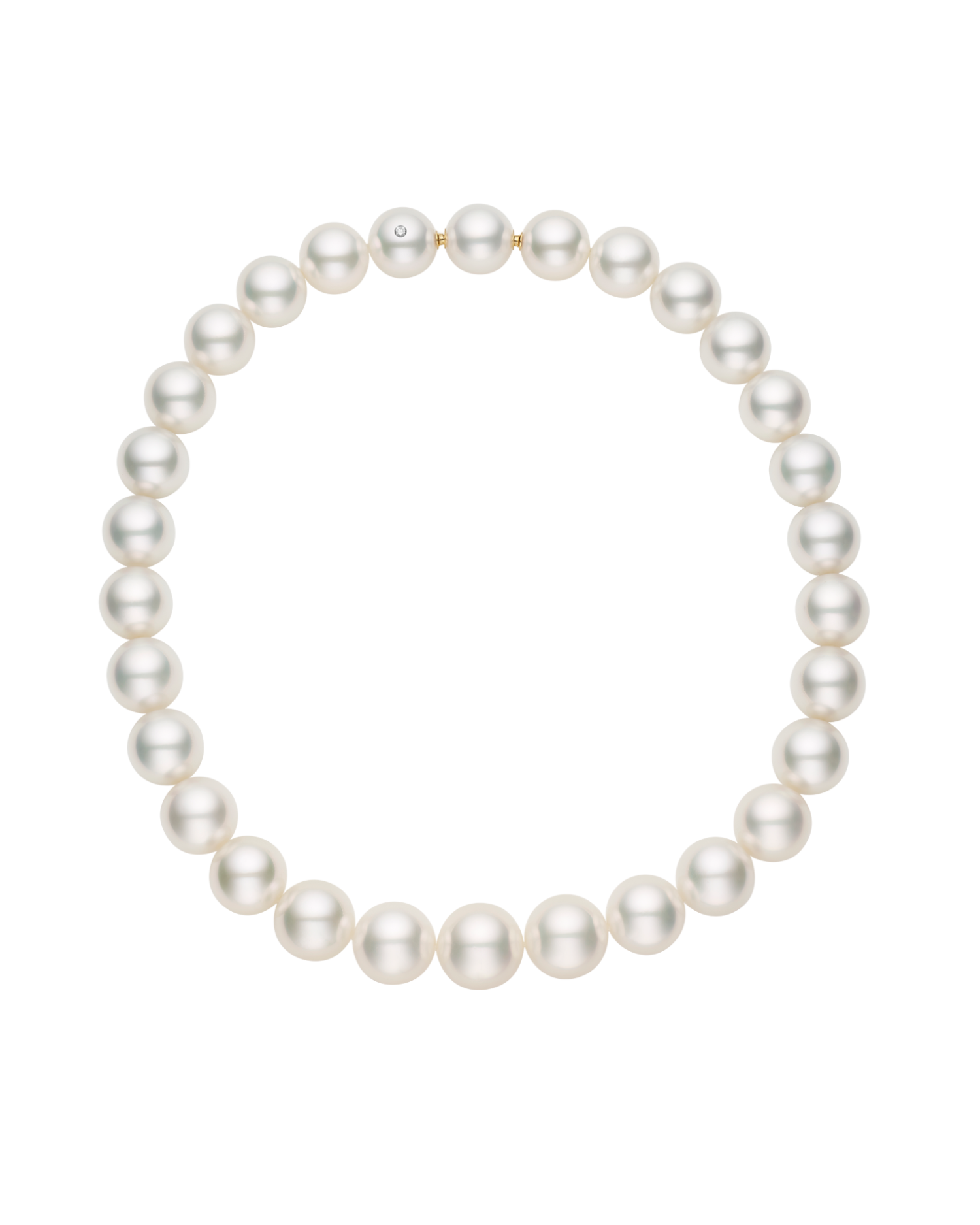 Paspaley Round Pearl Strand Necklace 13-16mm SCPR1316010 1
