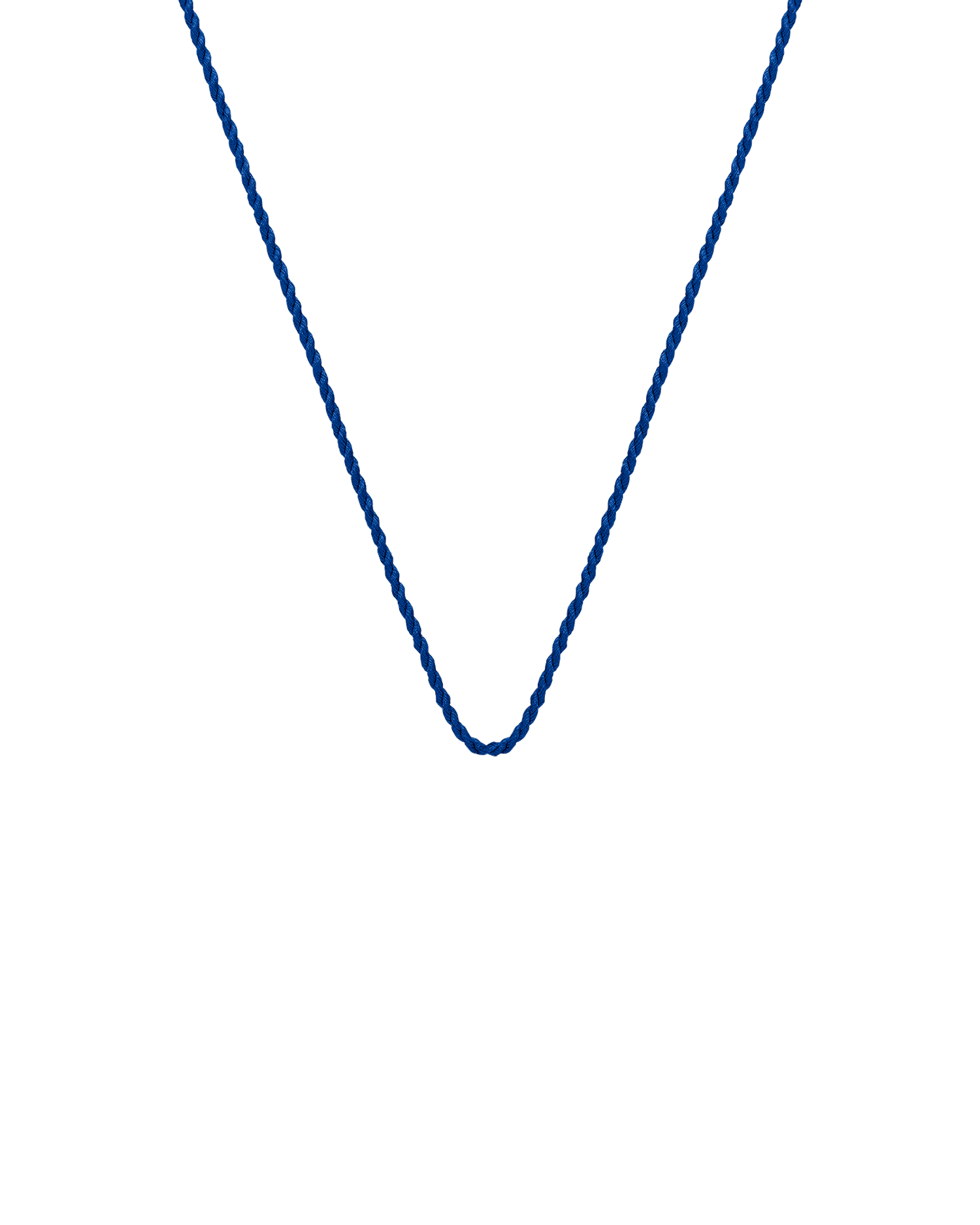 Sea Blue Silk Rope | Silk and Yellow Gold 2