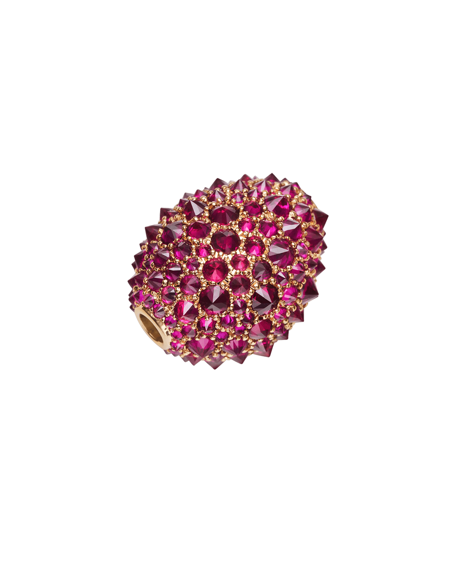 Ruby Touchstone Clasp | Rubies, and Yellow Gold 1