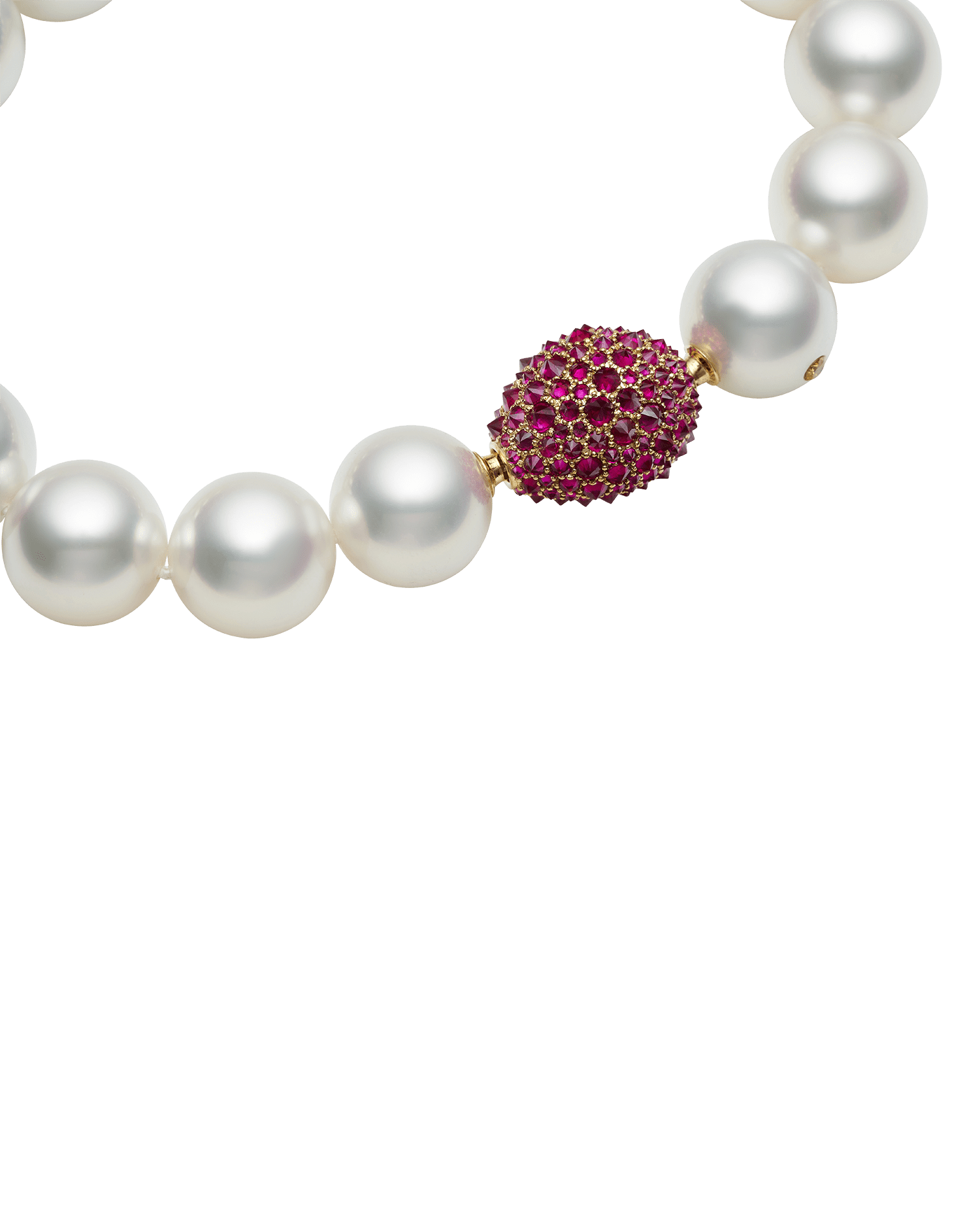 Ruby Touchstone Clasp | Rubies, and Yellow Gold 2