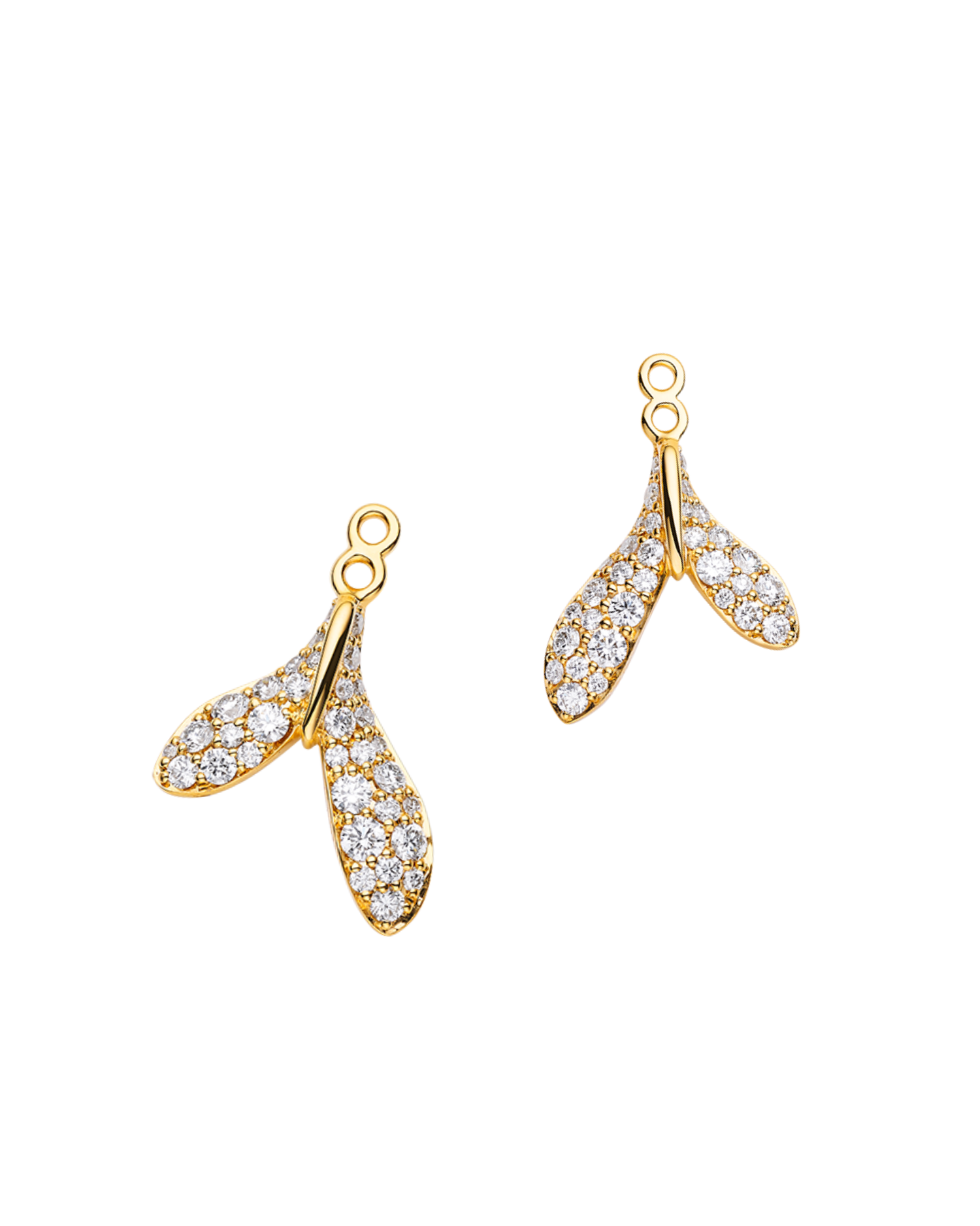 Wildflower Petal and Keshi Stud Earrings inYellow Gold DY18AEYYKQ08 Y18AE01YL + Y18AE01YR + C00E40YKQ08