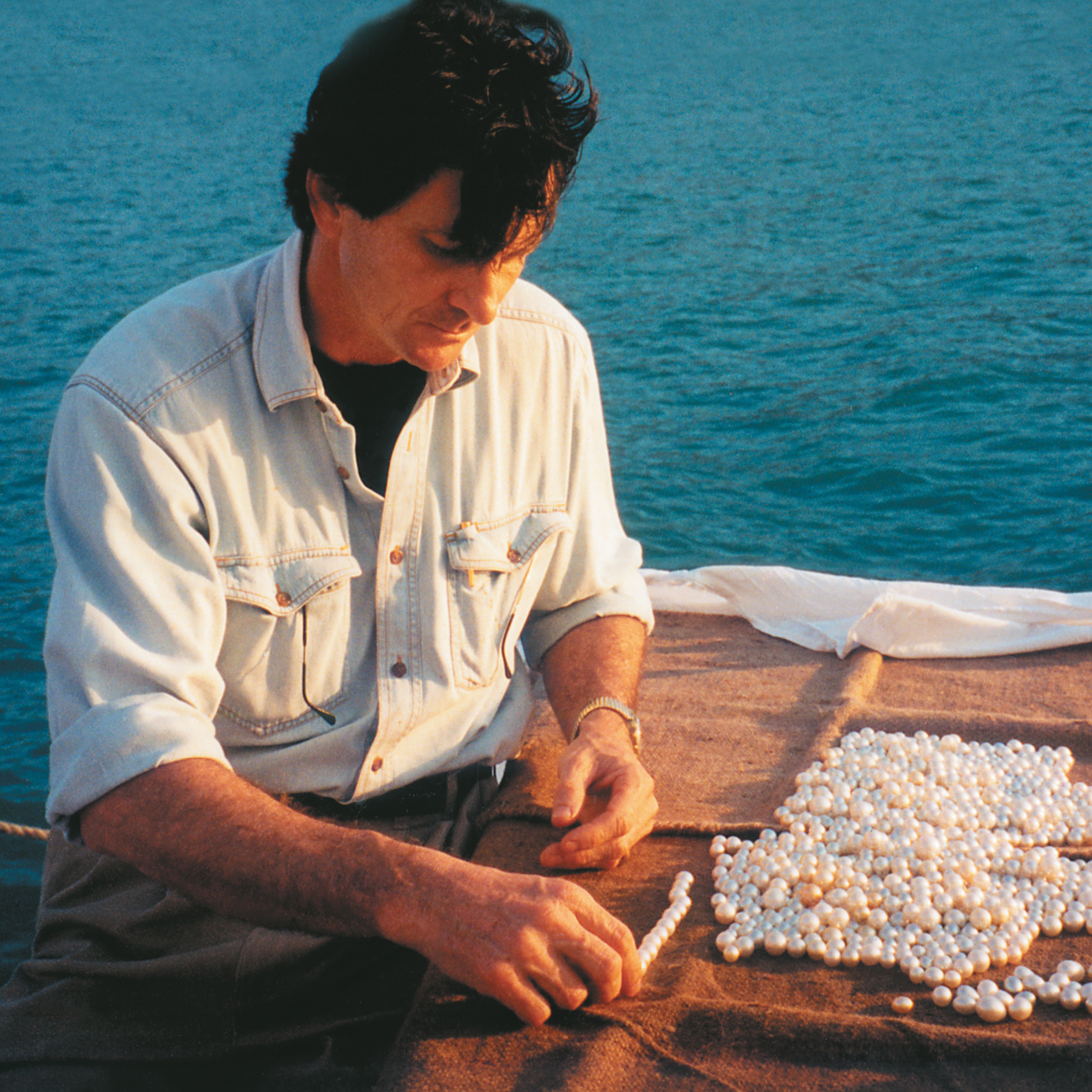 Paspaley 90 Years Heritage Campaign marking 90 years of excellence in pearling and luxury.