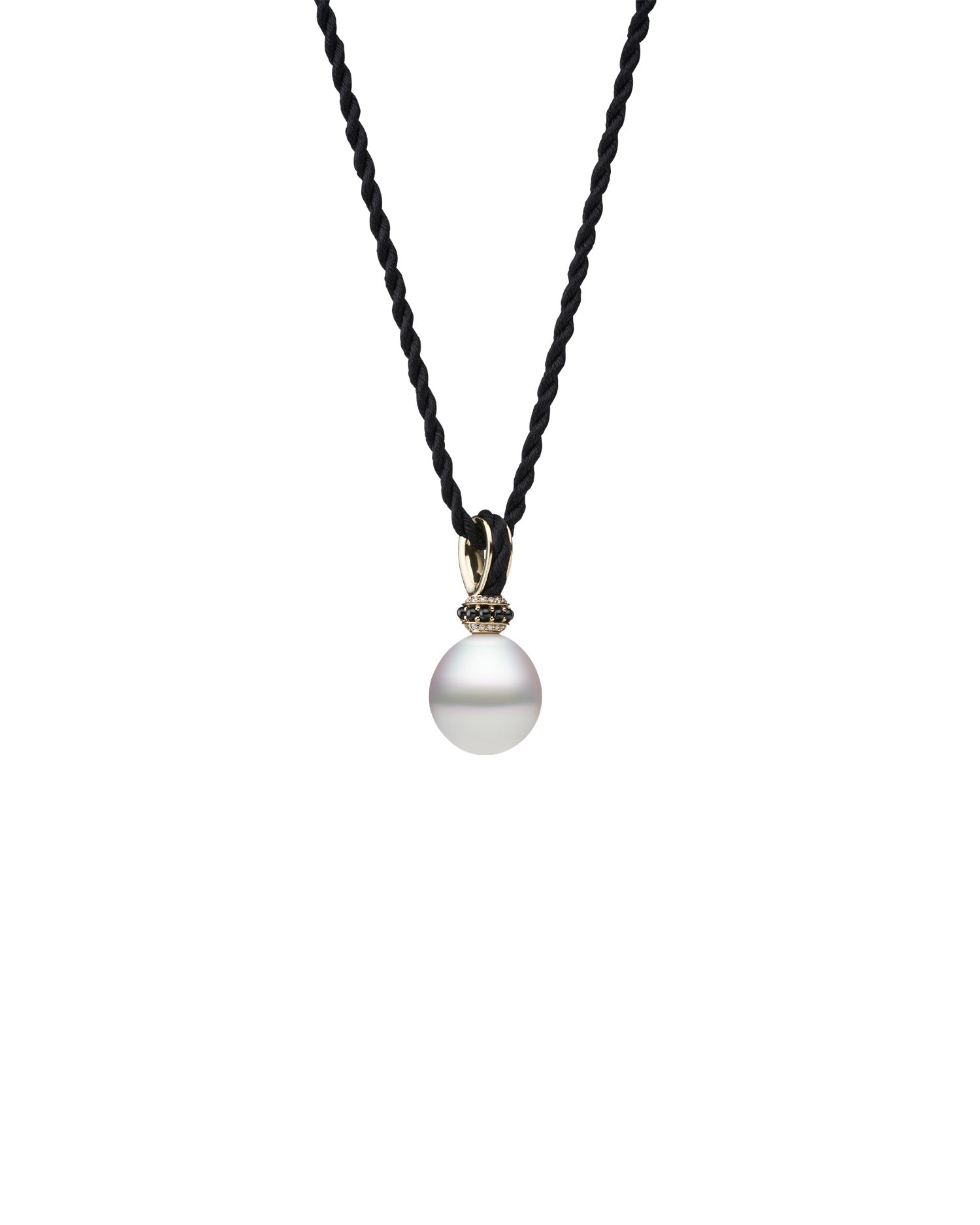 Dive Thimble Pearl Pendant in Yellow Gold D21P10YPD13 3