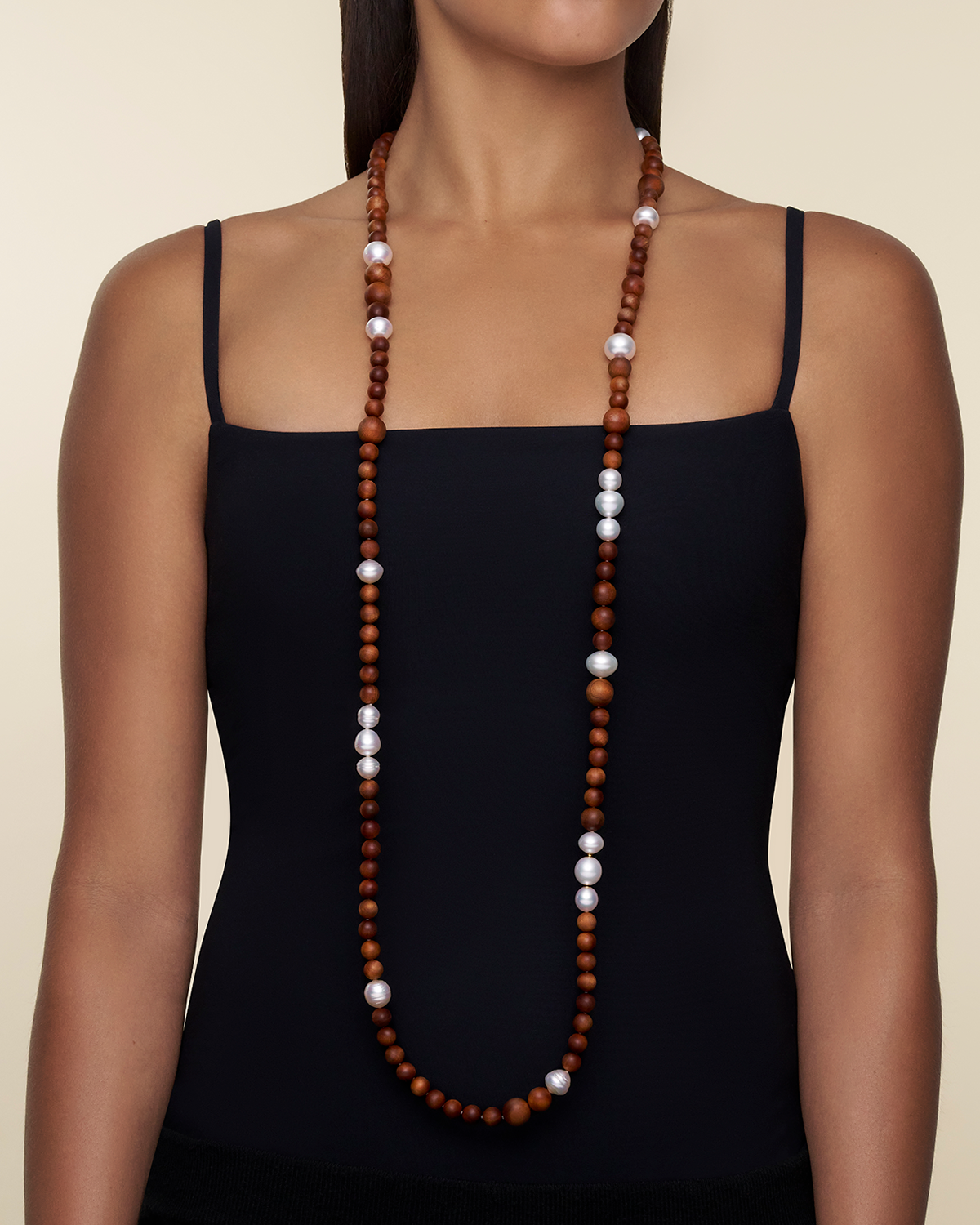 Kimberley Dusk Rope Pearl Necklace DCSRR30DMX