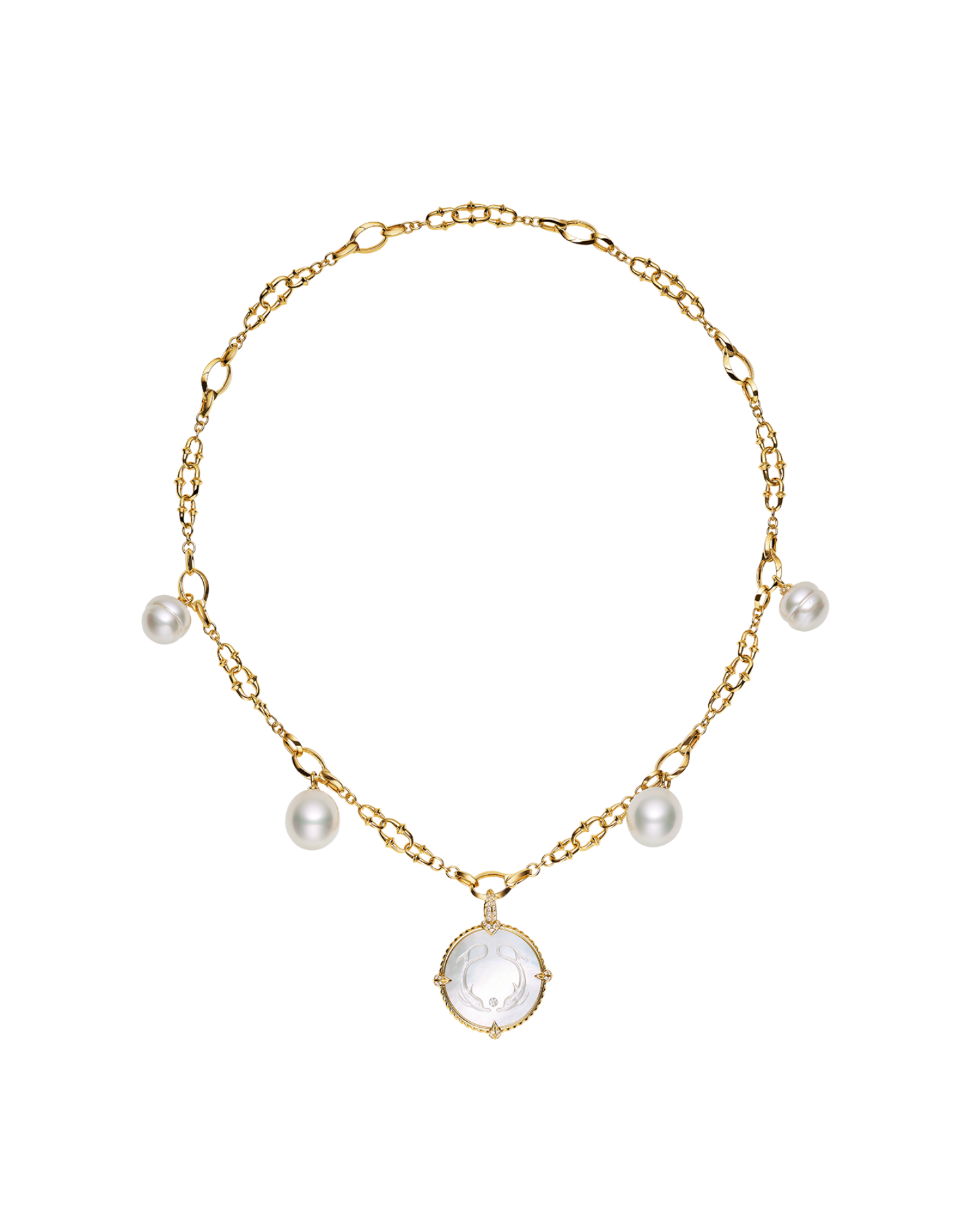 Layered Dive Charm Necklace DD21N01YPO13 D21N01Y C16AE01YPC12 C16AE04YPO13 D21A03Y