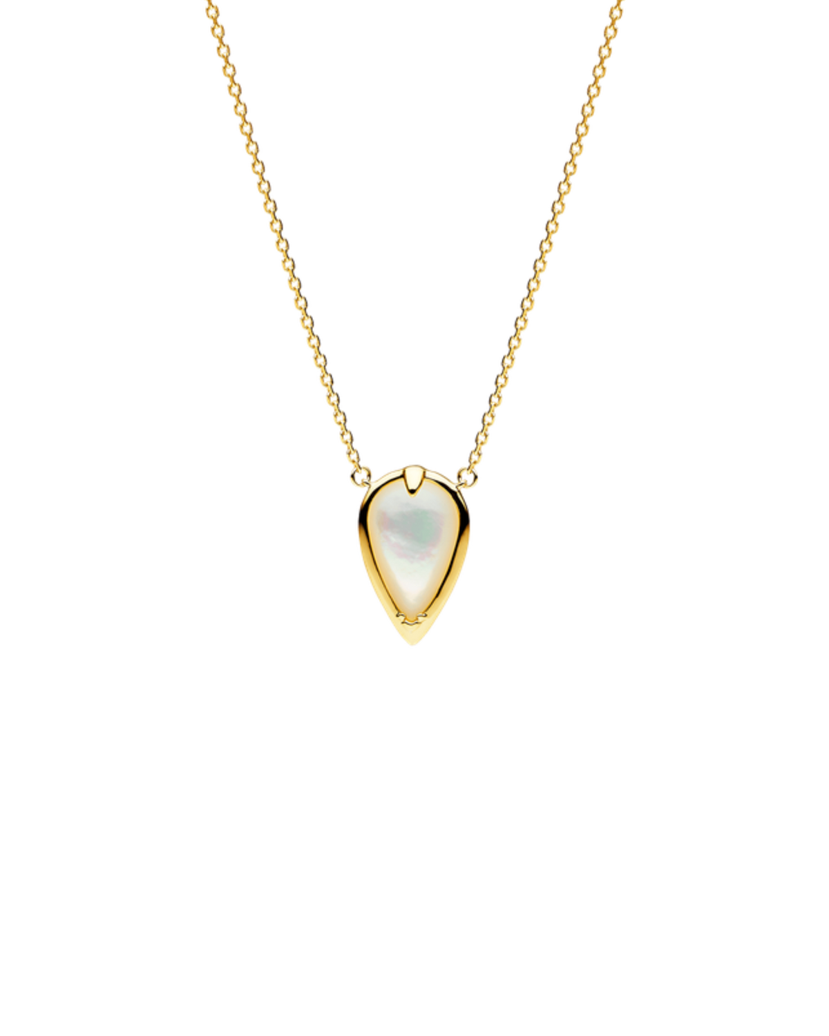 Maxima Necklet | Mother of Pearl and Yellow Gold