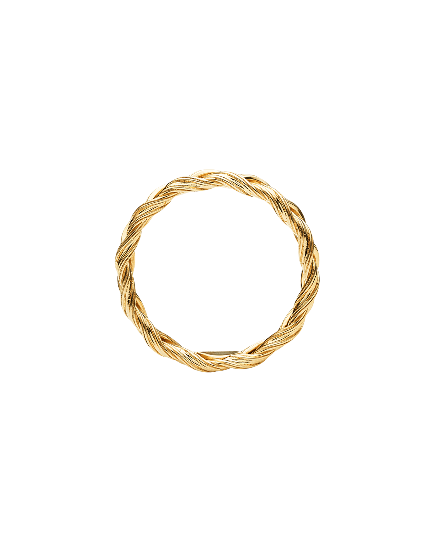 Pandanus Weave Ring | Yellow Gold 
