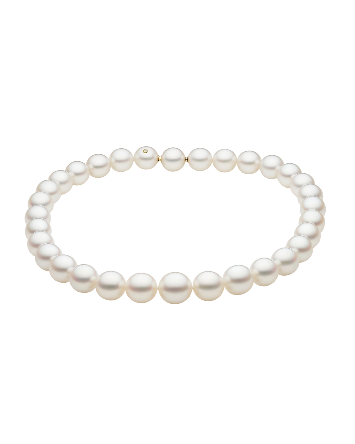Paspaley Strand Of The Harvest Pearl Necklace | 12-14mm Oval Pearls an