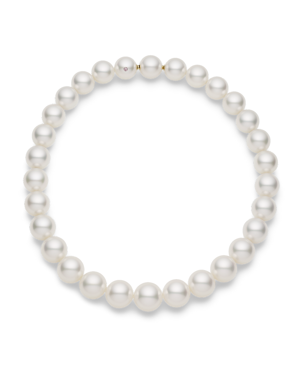 Paspaley Super Strand Pearl Necklace | 14-16mm Round Pearls and Signat