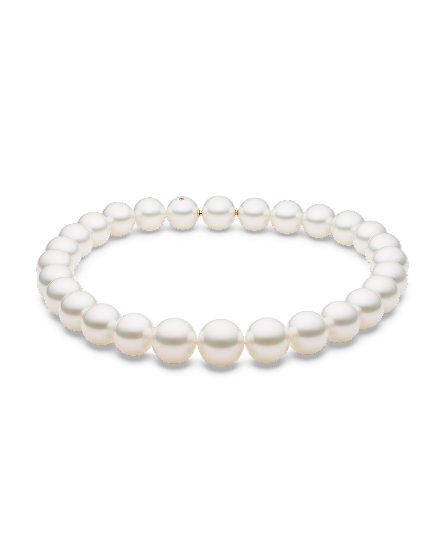 Paspaley Super Strand Pearl Necklace 15-18mm Round Pearls SCPR1518005