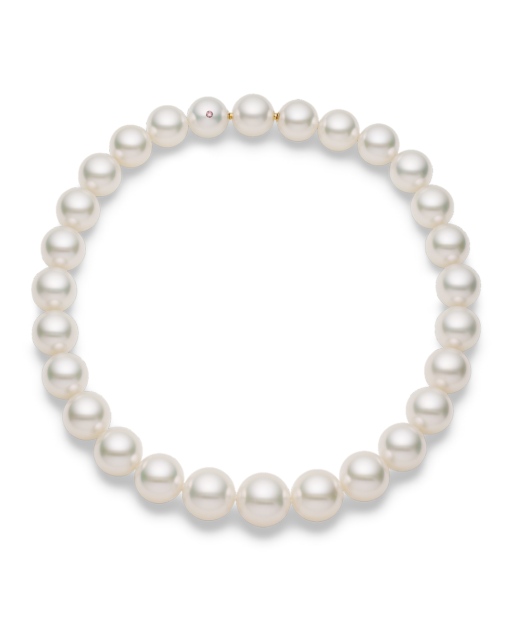 Paspaley Super Strand Pearl Necklace | 15-18mm Round Pearls and Signat