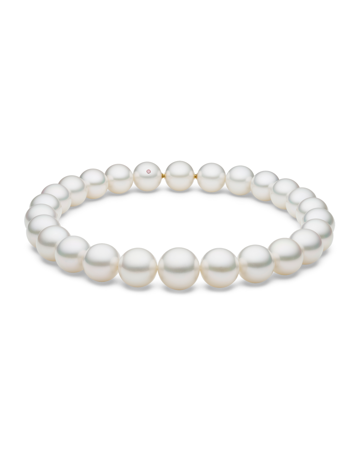 Paspaley Super Strand Pearl Necklace | 17-20mm Round Pearls and Signat