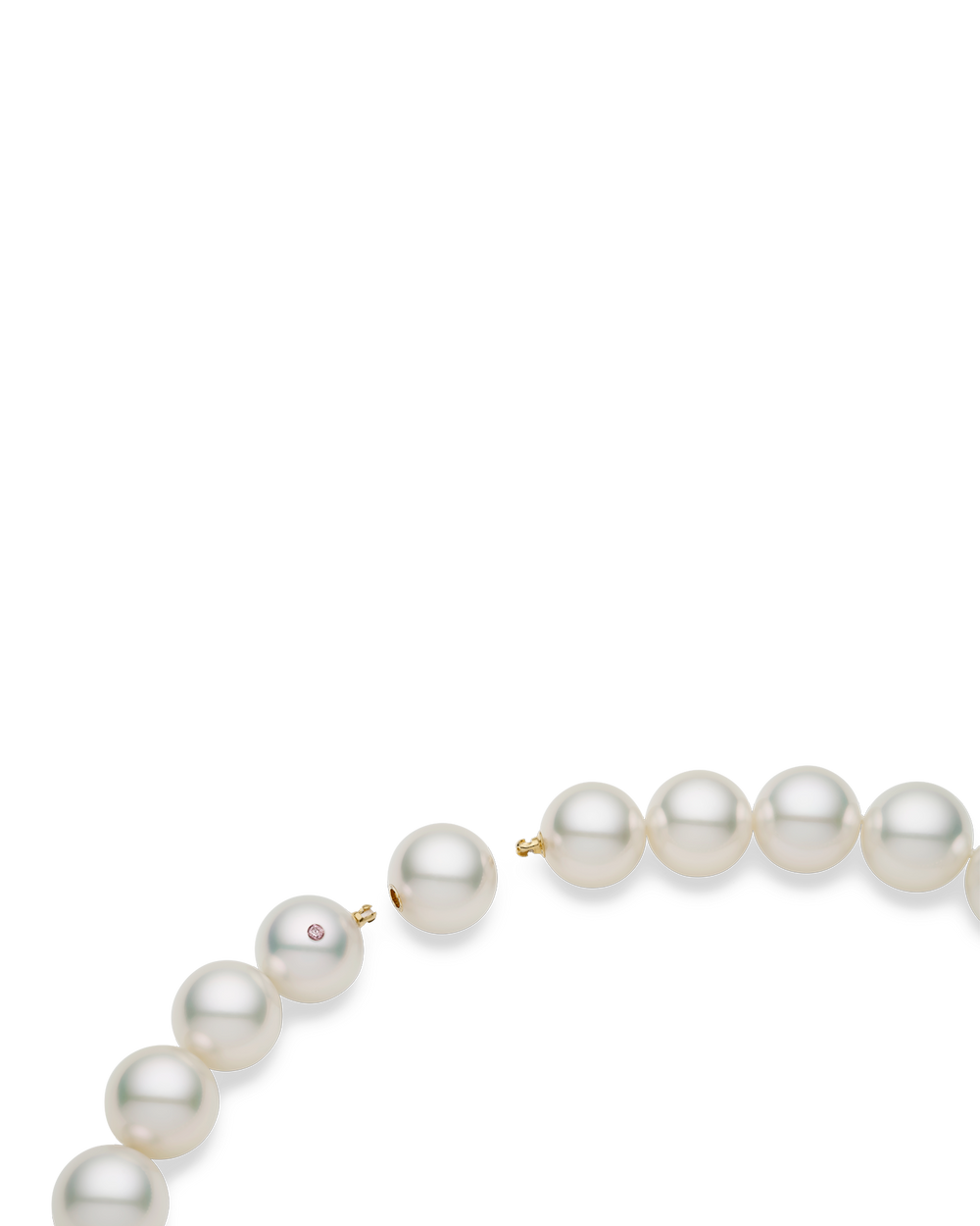 Paspaley Super Strand Pearl Necklace | 17-20mm Round Pearls and Signat