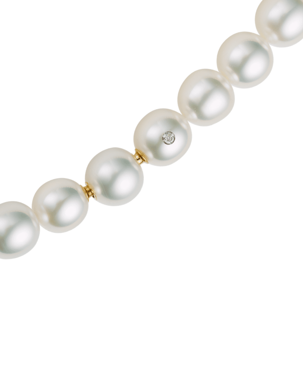 Paspaley Oval Pearl Strand Necklace | 12-14mm Oval Pearls and Paspaley