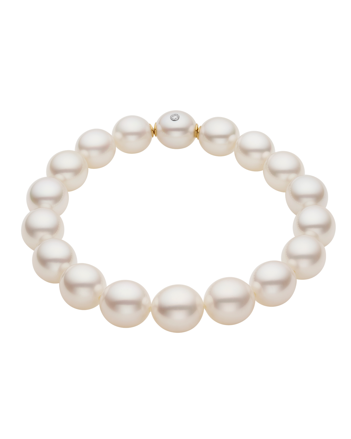 Paspaley Oval Pearl Strand Bracelet | 10-11mm Oval Pearls and Paspaley
