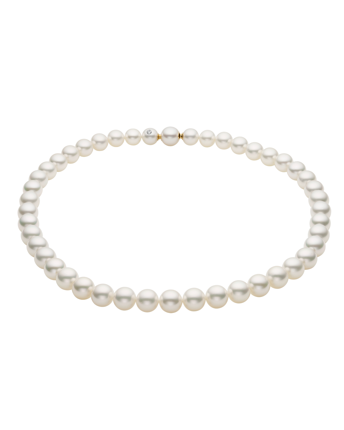 Paspaley Round Pearl Strand Necklace | 8-9mm Round Pearls and Paspaley