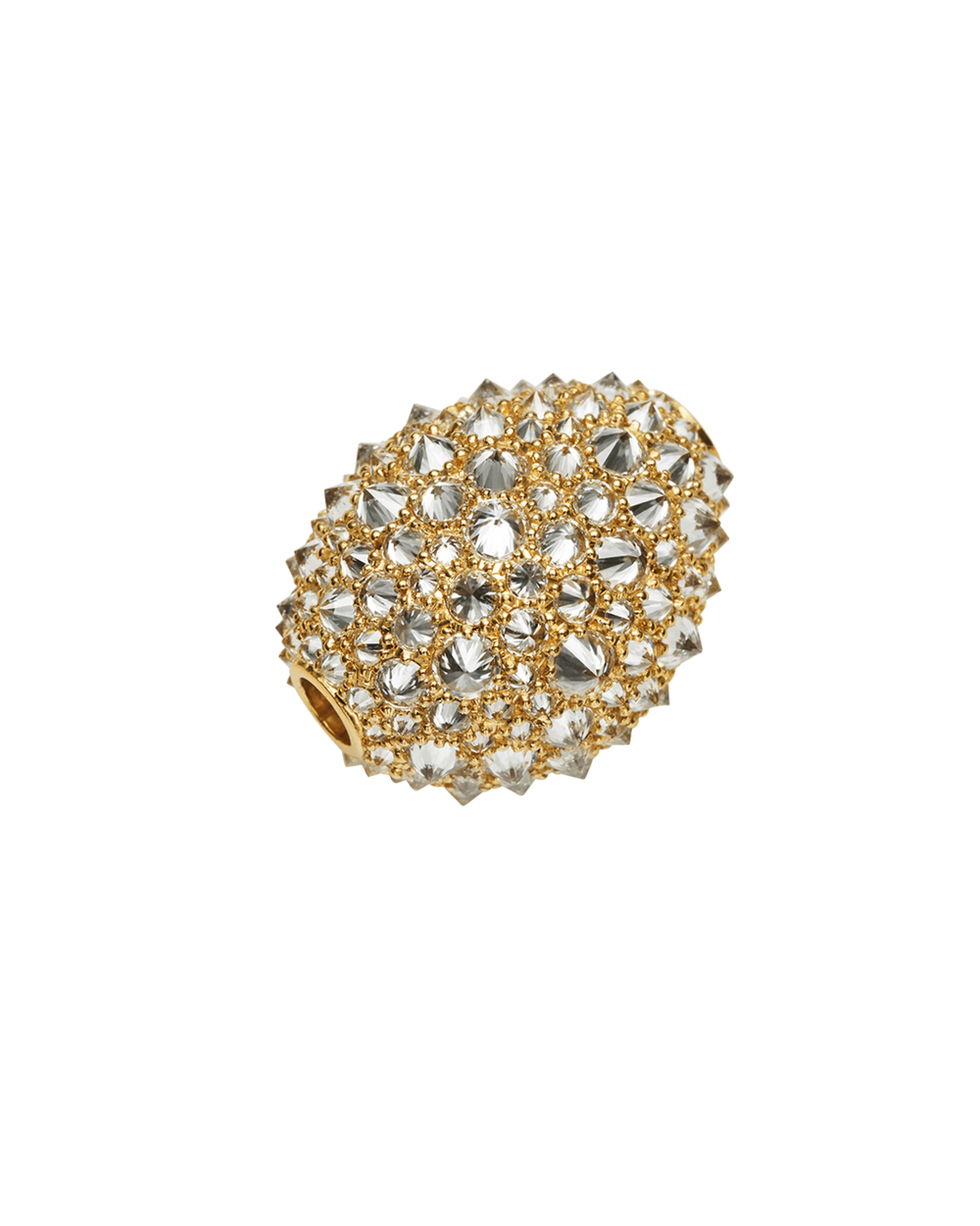 Diamond Touchstone Clasp | Diamonds and Yellow Gold
