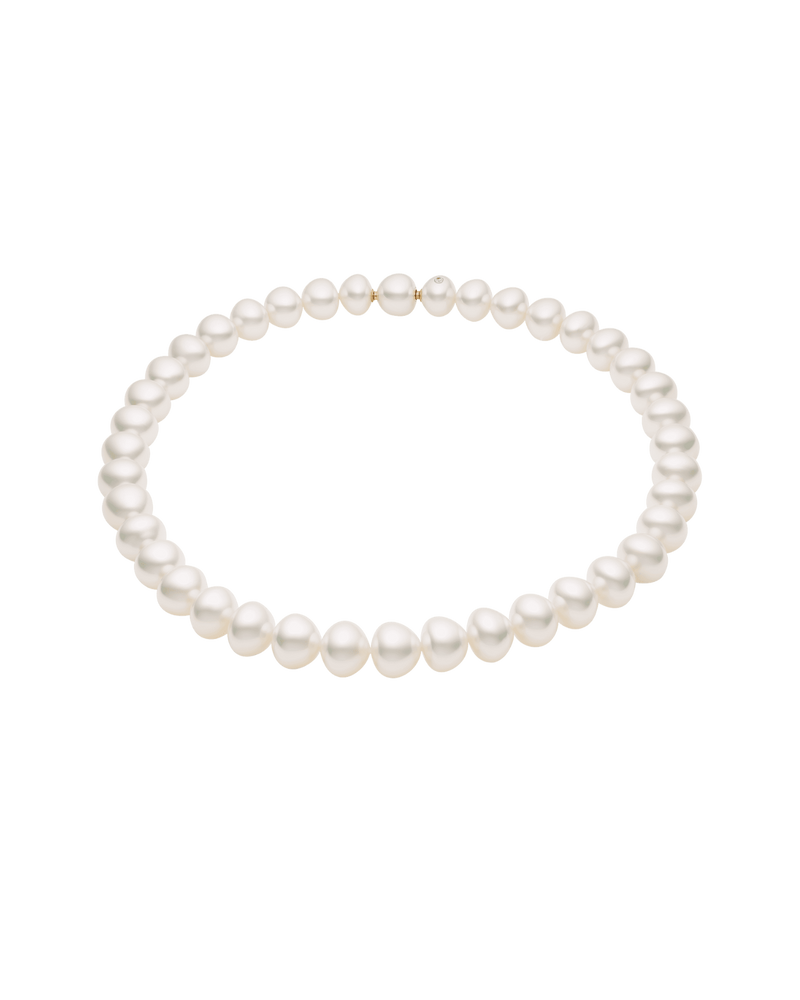 Paspaley Triangle Pearl Strand Necklace | 12-16mm Triangle Pearls and