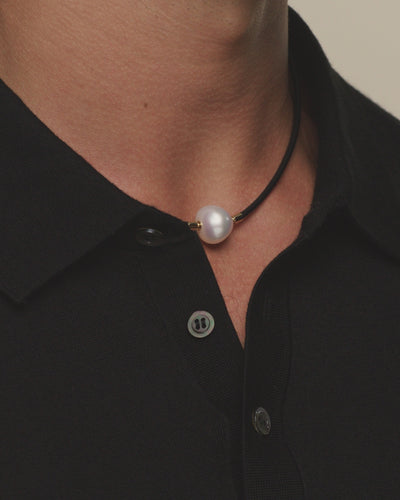 Baroque Pearl Clasp Leather Necklace C18C51KY45 C00L01YPG13 4x5 NoFace
