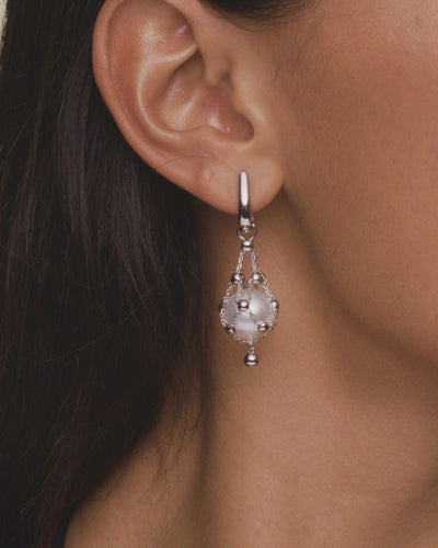 Paspaley Lavalier Pearl Earrings On Body dh14e20wpb12 SKU H14E20W H14Q02PB12